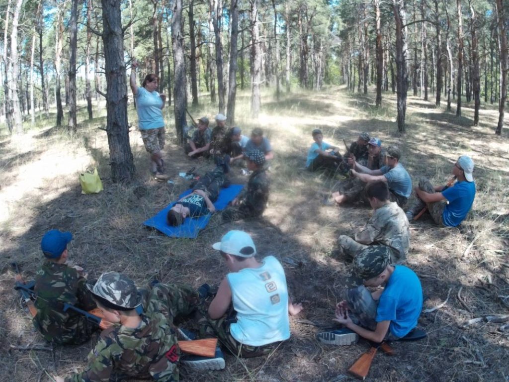 детский лагерь айкидо в херсоне, херсонская спарта, боевые искусства для детей
